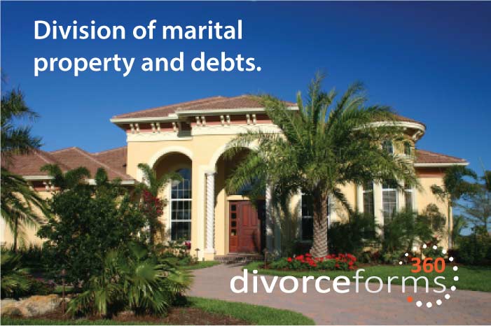 Property divorce in a divorce